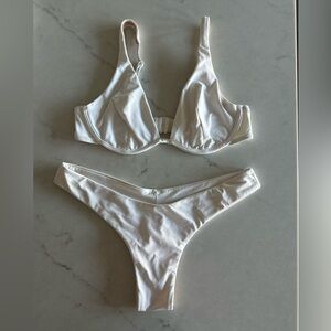 White Bikini Set